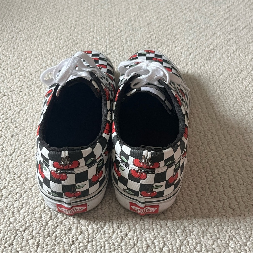 Vans Checkered Cherry Sneakers - Picture 3 of 6